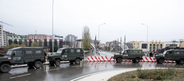 Припадници КФОР-а у Косовској Митровици - Sputnik Србија