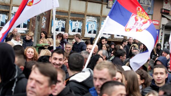 Протести Срба, архивска фотографија - Sputnik Србија