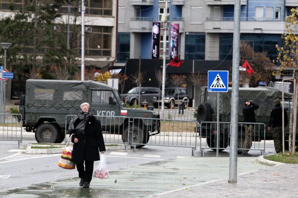 Мирно у Косовској Митровици Мирно у Косовској Митровици - Sputnik Србија