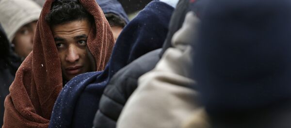 Migranti na granici BiH i Hrvatske - Sputnik Srbija