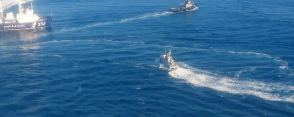 Tri ukrajinska broda na ruskoj granici - Sputnik Srbija