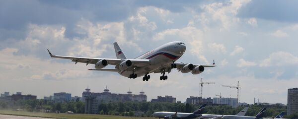 Putnički avion Il-96, specijalnog letačkog odreda Rusija - Sputnik Srbija