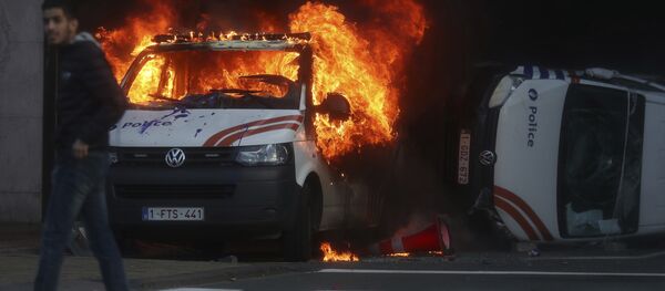 Protest u Briselu - Sputnik Srbija