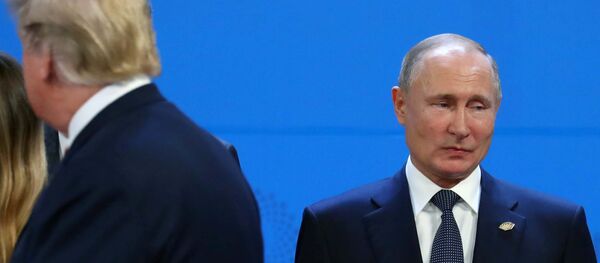 Владимир Путин и Доналд Трамп на самиту Г20 у Аргентини - Sputnik Србија