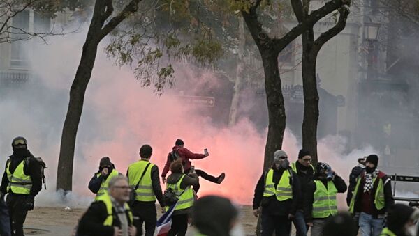 Protesti žutih prsluka u Parizu - Sputnik Srbija