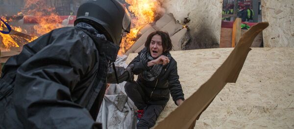 Protesti u Parizu Protesti u Parizu - Sputnik Srbija