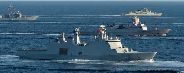 Brodovi NATO-a na vojnoj vežbi Spoj trozupca 2018 - Sputnik Srbija