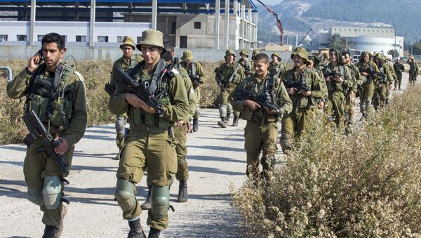 Израелски војници патролирају дуж границе са Либаном - Sputnik Србија