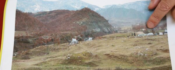 Локација „жуте куће“ и места на ком се претпоставља да су закопана тела. - Sputnik Србија