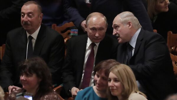Владимир Путин и Александар Лукашенко - Sputnik Србија