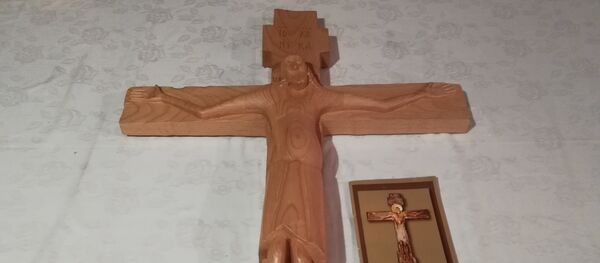 Gadenovski krst, velika svetinja Rusije. Uskoro će biti 600 godina od kako se čudotvorni krst pojavio, o čemu postoji veoma živo predanje. - Sputnik Srbija