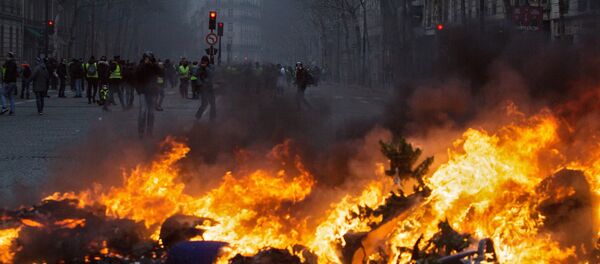Protesti „žutih prsluka“ u Parizu - Sputnik Srbija