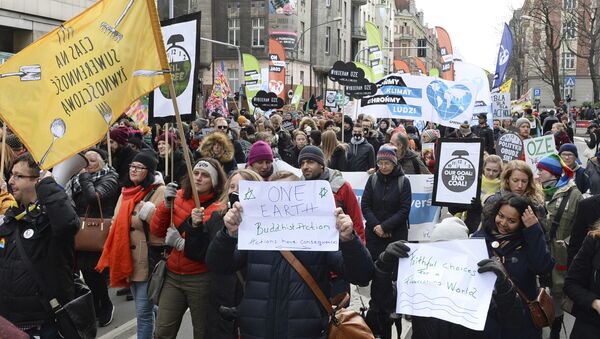 Protest u Katovicama u Poljskoj - Sputnik Srbija