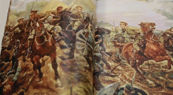 Jedna od ilustracija iz knjige Prvi svetski rat Jedna od ilustracija iz knjige Prvi svetski rat - Sputnik Srbija