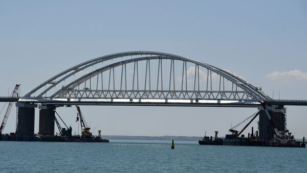Поглед на Кримски мост - Sputnik Србија