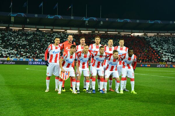 Фудбалери Црвене звезде уочи утакмице - Sputnik Србија