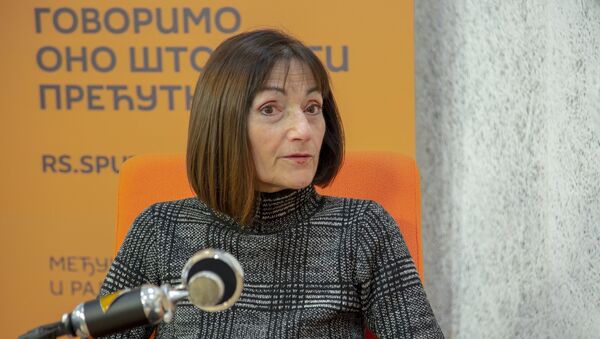 Novinarka Ljiljana Smajlović - Sputnik Srbija