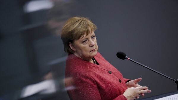 Немачка канцеларка Ангела Меркел у Бундестагу - Sputnik Србија