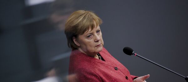 Немачка канцеларка Ангела Меркел у Бундестагу - Sputnik Србија
