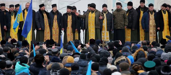 Ujediniteljski sabor u Ukrajini Ujediniteljski sabor u Ukrajini - Sputnik Srbija