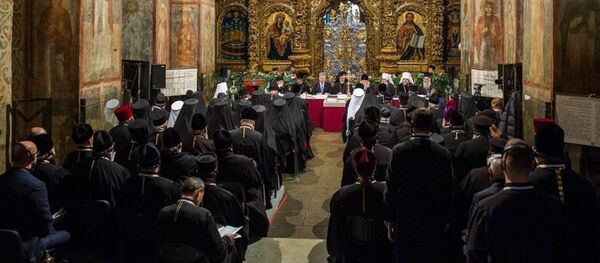 Сабор уједињења у Кијеву Сабор уједињења у Кијеву - Sputnik Србија