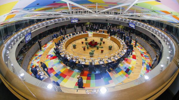 Лидери Европске уније на самиту ЕУ у Бриселу - Sputnik Србија