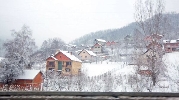 Снег у Грдаличкој клисури - Sputnik Србија