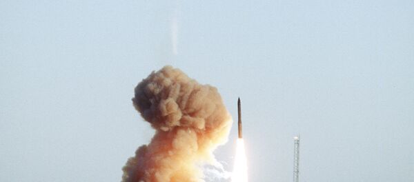 Minuteman III test launch, 1994 Minuteman III test launch, 1994 - Sputnik Србија