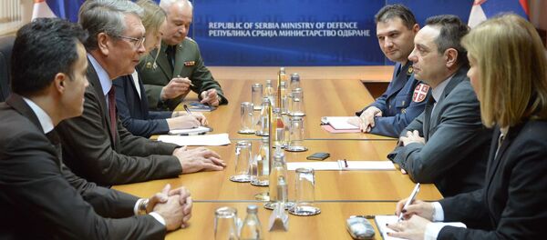 Ачександар Чепурин и Александар Вулин - Sputnik Србија