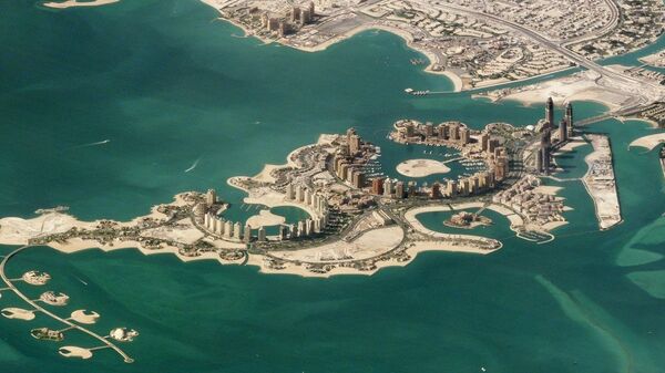 Graciozna ogrlica: ostrvo Biser, Doha, Katar - Sputnik Srbija