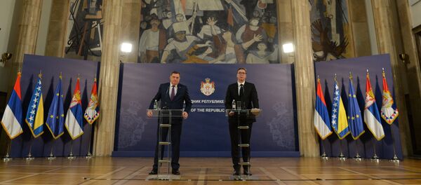 Милорад Додик и Александар Вучић - Sputnik Србија