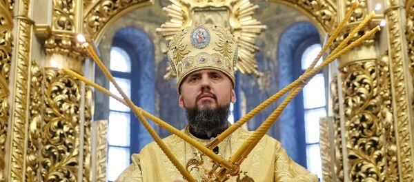 Митрополит Епифаниј Думенко, новоизабрани поглавар неканонске православне цркве Украјине - Sputnik Србија