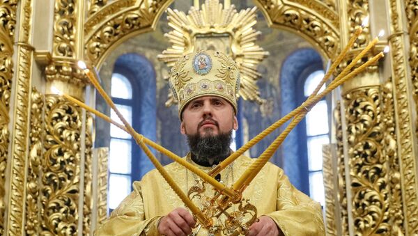 Mitropolit Epifanij Dumenko, novoizabrani poglavar nekanonske pravoslavne crkve Ukrajine - Sputnik Srbija