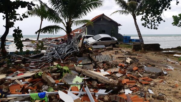 Posledice cunamija u Indoneziji - Sputnik Srbija