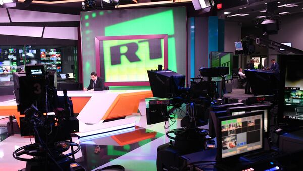 Студио телевизије РТ у Москви - Sputnik Србија