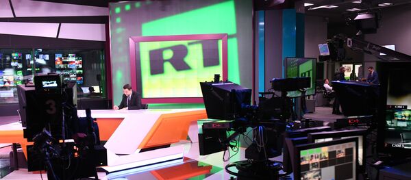 Studio televizije RT u Moskvi - Sputnik Srbija