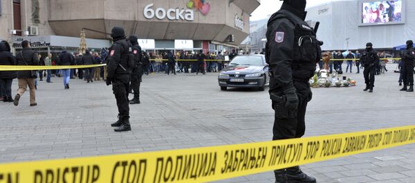 Специјалци на улицама Бањалуке Специјалци на улицама Бањалуке - Sputnik Србија