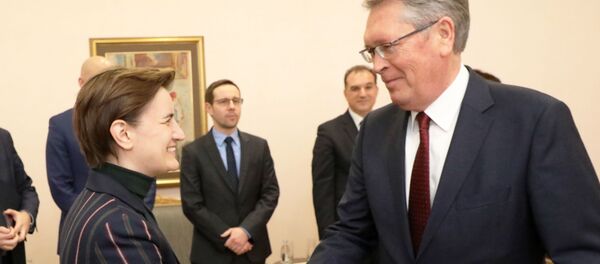 Ана Брнабић и Александар Чепурин - Sputnik Србија