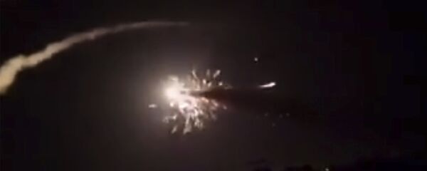 Ракете изнад Дамаска у Сирији - Sputnik Србија