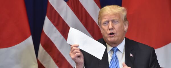 Američki predsednik Donald Tramp - Sputnik Srbija