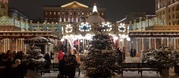Бајковит изглед руске престонице неколико дана уочи дочека Нове године - Sputnik Србија