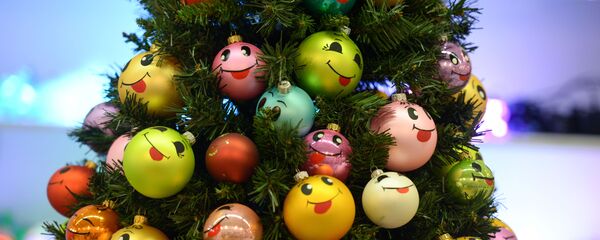 Новогодишња јелка у Москви - Sputnik Србија