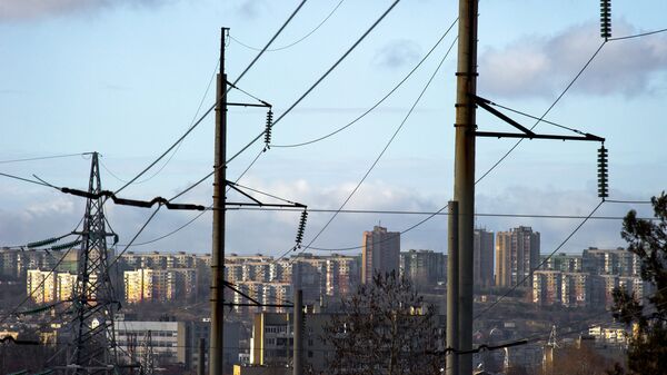 Električni vodovi u Simferopolju na Krimu - Sputnik Srbija