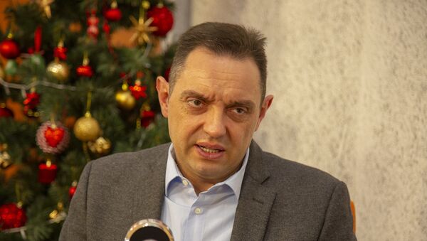 Ministar odbrane Srbije Aleksandar Vulin - Sputnik Srbija