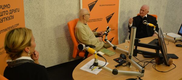 Матија Бећковић и Пуриша Ђорђевић - Sputnik Србија