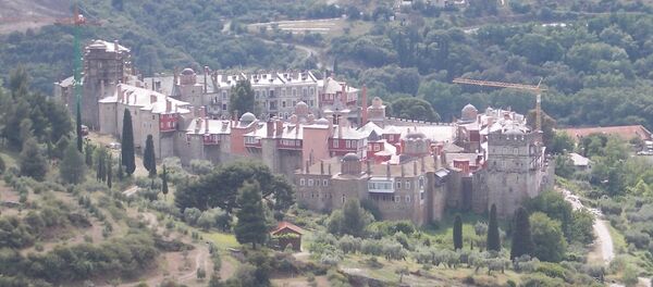 Manastir Vatoped, Sveta Gora. - Sputnik Srbija