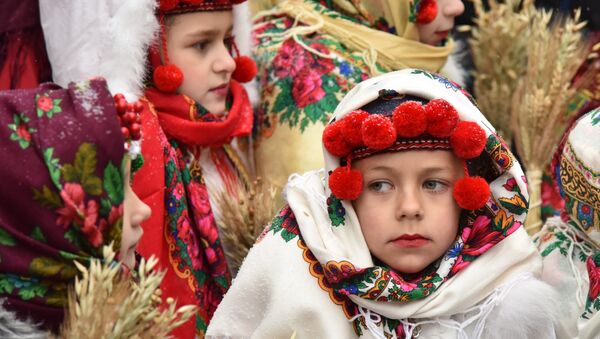 Proslava Božića u Ukrajini - Sputnik Srbija