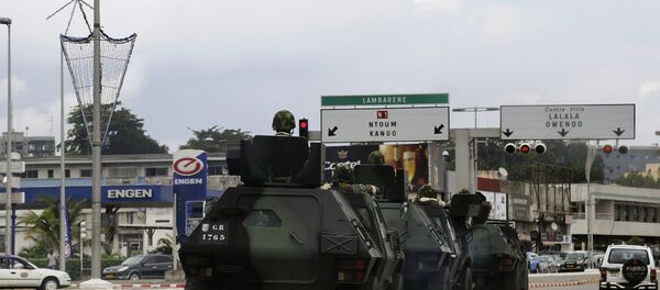 Војска на улицама Габона - Sputnik Србија