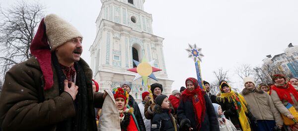 Crkva Svete Sofije u Kijevu Crkva Svete Sofije u Kijevu - Sputnik Srbija