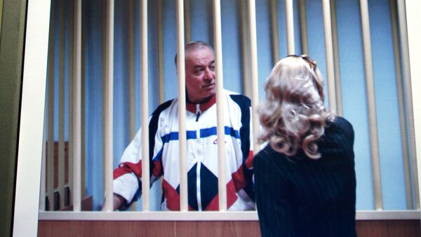 Бивши руски обавештајац Сергеј Скрипаљ у судници у Москви - Sputnik Србија